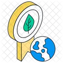 Environment Label Green Icon