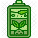 Batería ecológica  Icono