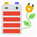 Eco Battery Battery Energy Icon
