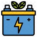 Eco Battery Battery Battery Level Icon