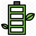 Battery Ecology Energy Icon