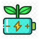 Eco Battery Energy Icon