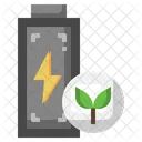 Eco Battery Eco Power Eco Energy Icon