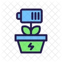 Eco Battery Battery Energy Icon