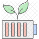 Eco Battery Lineal Color Icon Icon