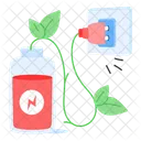 Eco Battery Renewable Icon