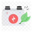 Eco Battery Renewable Icon