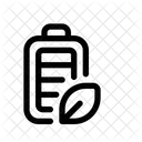 Eco Friendly Battery Icon