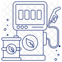 Bomba de gasolina ecológica  Icono
