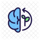 Eco Brain Eco Mind Ecology Icon