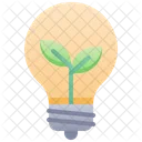 Eco Bulb  Symbol