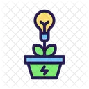 Eco Bulb Bulb Ecology Icon
