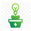 Eco bulb  Icon