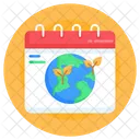 Eco Calendar  Icon