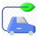 Eco Car Ecology Icon