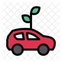Biofuel Vehicle Eco Icon