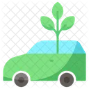 Eco Car Eco Vehicle Nature Icon