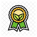 Ecologique Certifie Durabilite Icône