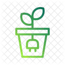 Ecology Energy Pot Icon