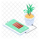 Eco Charging  Icon