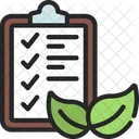 Eco Checklist  Icon