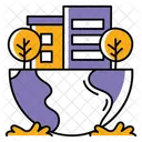 Eco City Ecology Eco Icon