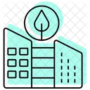 Eco City Concept  Icon