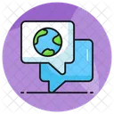 Eco Conversation Talk Icon