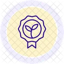 Eco Crop Badge Eco Crop Icon
