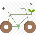 Eco Cycle Ecology Bicycle Cycle Icon