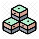 Cubes Elements Nature Icon
