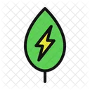 Eco Eco Energy Leaf Icon