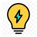 Eco Energy Bulb Light Icon
