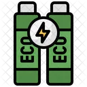 Eco Energy Eco Battery Power Battery Icon