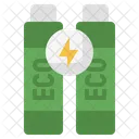 Eco Energy Eco Battery Power Battery Icon