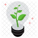 Eco Energyeco Idea Lightbulb Industry Icon