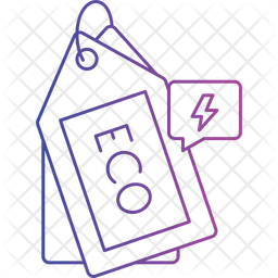 Etiqueta ecológica  Ícone