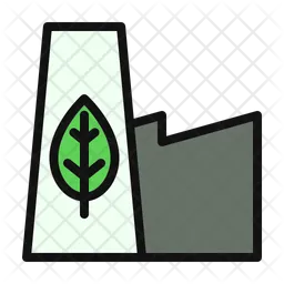 Fábrica ecológica  Ícone