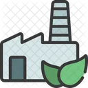 Eco Factory Green Industry Factory Icon