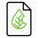 Document Green Ecology Icon