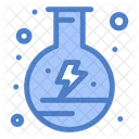 Eco Flask Electricity Power Icon