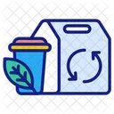 Eco Food Packaging Eco Packaging Icon