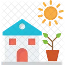 Eco Friendly Eco House Ecology Icon