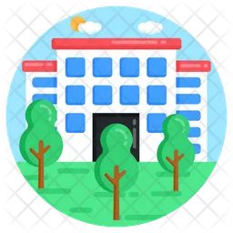 Eco Friendly Building  Icon