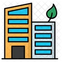 Eco Friendly Building Symbol