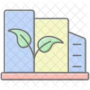 Eco Friendly City Lineal Color Icon Icon