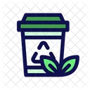 Cup Disposable Eco Friendly Icon