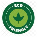 Sticker Eco Organic Icon