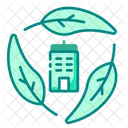 Eco Friendly Eco Building Architecture Icon