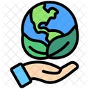 Green Environment Sustainable Icon